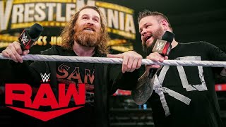 Sami Zayn U0026 Kevin Owens And The Usos Set Wrestlemania Showdown Raw March 20 2023