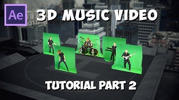 3D Music Video - Tutorial Part 2: Make it 3D & Composite