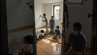 Indian Room Makeover – From Mess to Dream Home 🏡 #satisfying #india