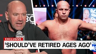 Dana White INSISTS Fedor Emlianenko Is A TERRIBLE Fighter..
Dana White INSISTS Fedor Emlianenko Is A TERRIBLE Fighter..
Welcome back to Fightopia, today on the channel were going to be talking about Dana White INSISTS Fedor Emlianenko Is A TERRIBLE Fighter, if youre excited to learn more about this then make sure you watch the whole way through because you dont want to miss the details we have for you!
Also make sure to subscribe to the channel because we post some of the best content online!
#Fightopia #danawhite #fighter Dana White INSISTS Fedor Emlianenko Is A TERRIBLE Fighter..