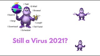 someone made a virus-free version of bonzi buddy (HE CAN SURFBOARD)