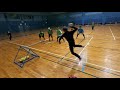 2025/12/25 練習③ チュックボール tchoukball