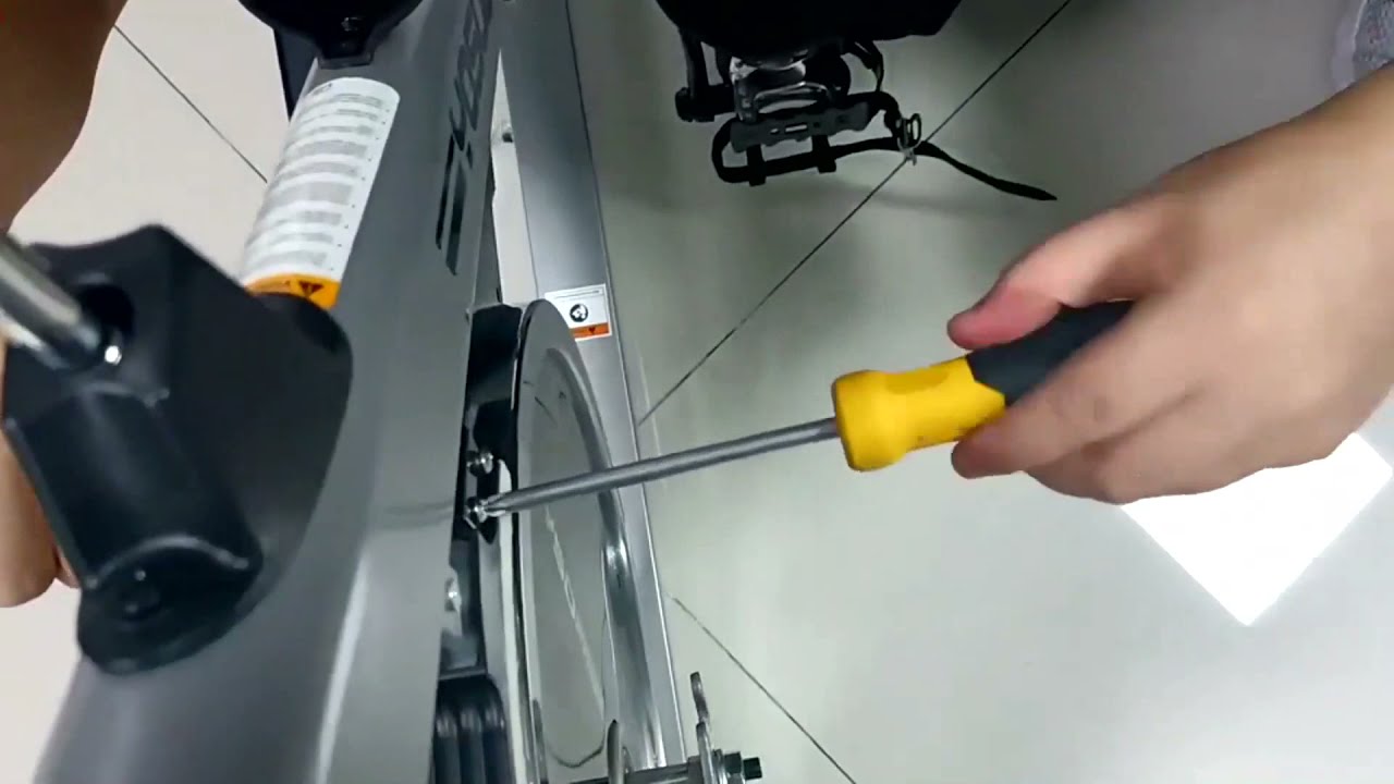 replacing brake pads on spin bike