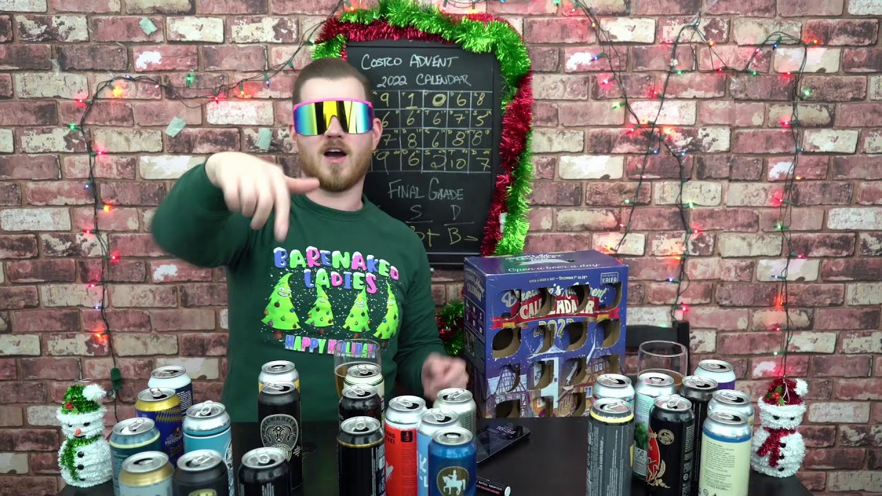 Costco Brewer's German Beer Advent Calendar Review - YouTube