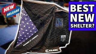 Unveiling Clam Outdoors x Folds of Honor Ice Shelters