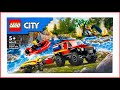 LEGO City 60412 4x4 Fire Truck with Rescue Boat Speed Build