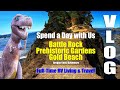 Vlogging at Battle Rock and Prehistoric Gardens Oregon Coast | Full-Time RV Living and Travel