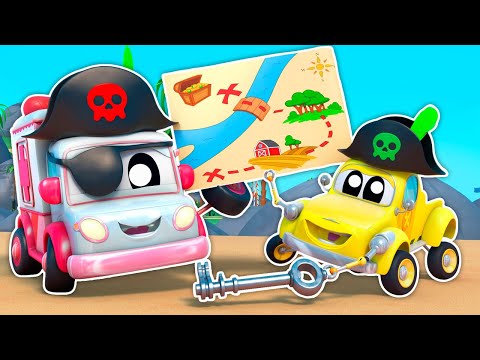 The Pirate’s Treasure Adventure 🏴‍☠️🚗 Truck Adventures | Tom the Tow Truck