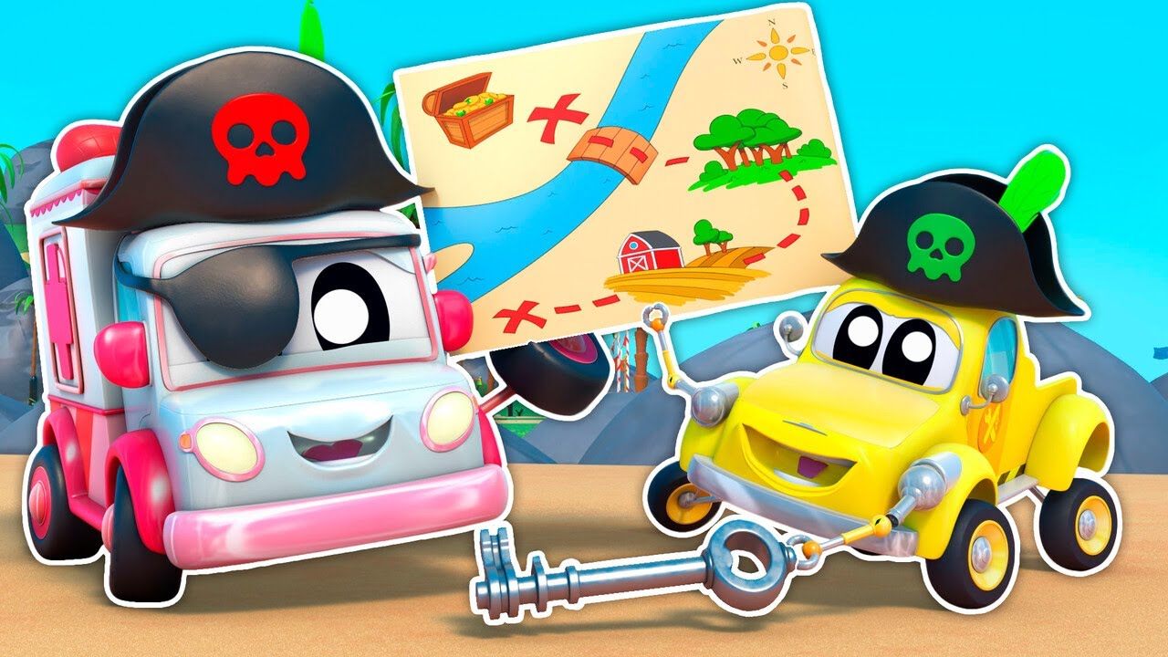 The Pirate’s Treasure Adventure 🏴‍☠️🚗 Truck Adventures | Tom the Tow Truck