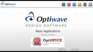 OptiSPICE   Basic Examples & Analysis
