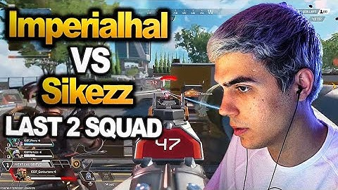 Imperialhal vs Sikezz in algs scrims!! LAST 2 SQUAD