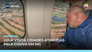 Video lula-chega-a-uba-uma-das-regioes-afetadas-pelas-chuvas-em-minas-sbt-brasil