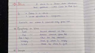DSA Lec 2 || Stack ~ Implementation Using Array and Linked List | Push &amp; Pop Algorithms | Examples 