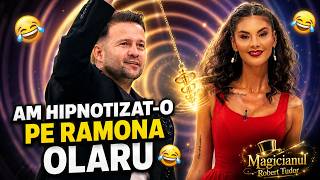 Magicianul Robert Tudor a venit la @neatacurazvansidani cu o minge de Padel sau tenis