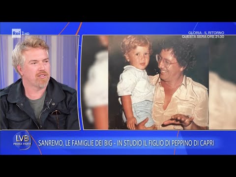 Video Peppino Di Capri, il figlio: Ho conosciuto prima l'artista, poi il padre - La volta buona 03/03/26
