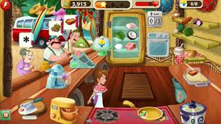 Kitchen Scramble Level 498 - 3 Stars - Honoluau