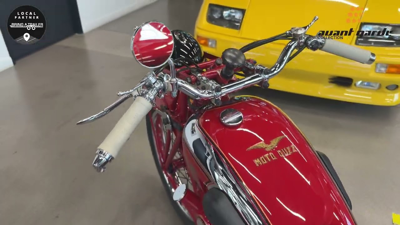 1938 Moto Guzzi GTV 500 Bitubo Walk Around - YouTube
