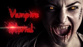 Vampire Effect - Advanced Photoshop Tutorial screenshot 5