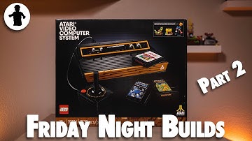 Friday Night Builds: LEGO Atari Video Computer System Part 2 | Live Build