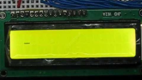 LCD number display using 8051 Microcontroller (AT89C51): circuit & C code