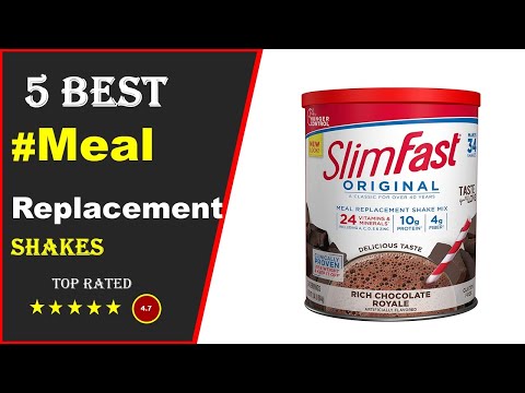 ✅ Top 5: Best Meal Replacement Shakes For Breakfast  2021 With (Buying Guide)