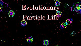 An Evolutionary Version of Particle Life