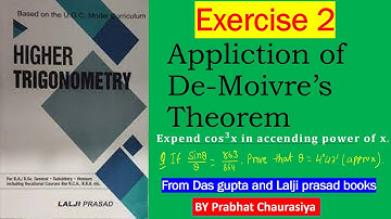 7. Appliction of De-Moivre