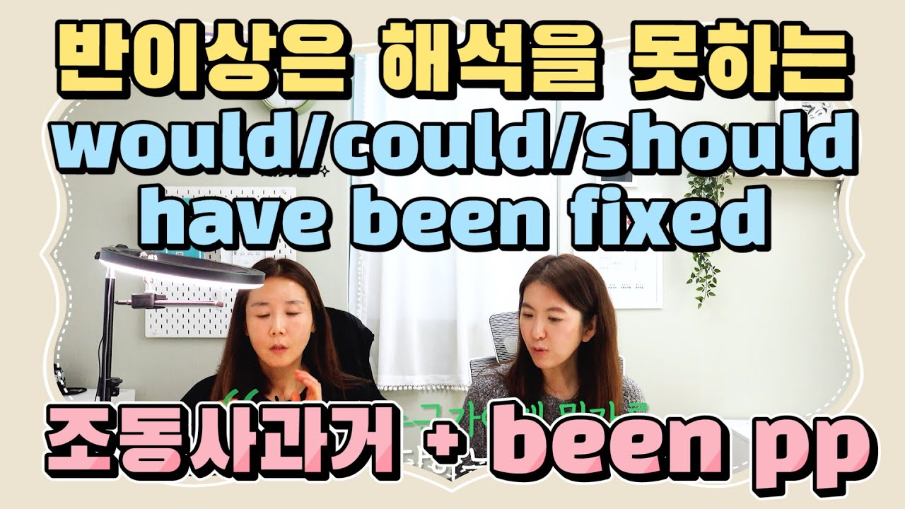 293. 입에서 젤 안 터진다는  would, could, should + have been에 수동 더하기 |세가영+엄쌤|