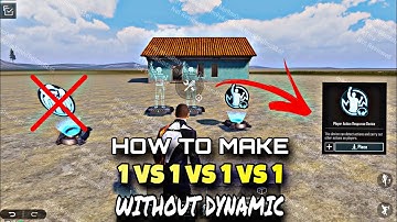 1 vs 1 vs 1 vs 1 WOW MAP SETTING | WITHOUT DYNAMIC WOW MAP | WOW MAP CREATION