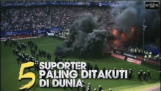 ADA DARI INDONESIA⁉️ INILAH 5 SUPORTER PEMBUAT ONAR DI DUNIA || SUDAH DI CAP HITAM OLEH FIFA