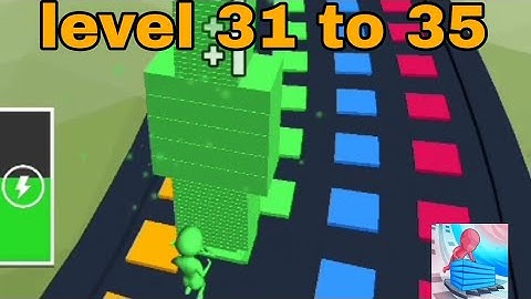 stack colors gameplay walkthrough | level 31 to 35 | I GAMER