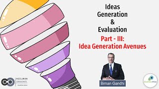 Idea Generation Avenues | Idea Generation and Evaluation | Startup Summit Wealth