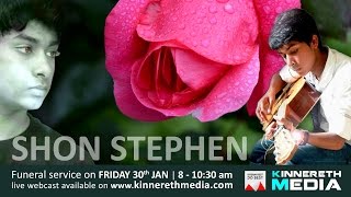 Home going service: SHON STEPHEN – Recorded Live!