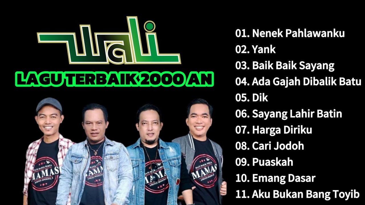 Wali Band Full Album Terbaik | Lagu Santai Buat Kerja - Lagu Pop 2000 an Terpopuler