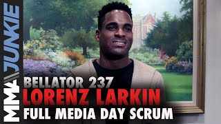 Bellator 237: Lorenz Larkin full media day interview