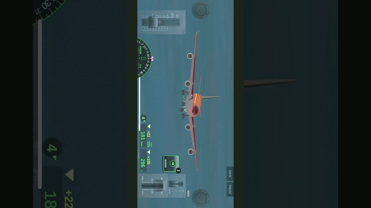 AIRBUS A340-200 Bumpy Hard Landing 