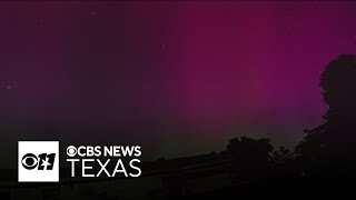 Northern lights dazzle North Texas skies