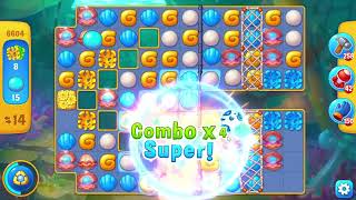 Fishdom 6604 Level - 18 moves - NO BooSTERS