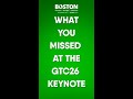 WHAT YOU MISSED AT THE 2026 GTC KEYNOTE