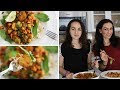 Brussel Sprouts and Chickpeas in Spicy Tomato Sauce - Heghineh Cooking Show