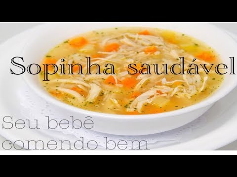 Vídeo: Como Fazer Sopa Para Um Bebê De 10 Meses