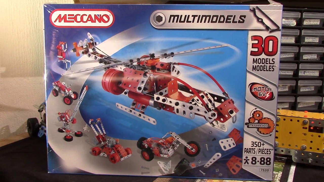 7530 Meccano Multimodels Constuction Set 