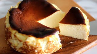 Super soft and creamy Basque Burnt Cheesecake