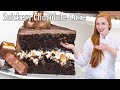 AMAZING Snickers Chocolate Cake Recipe - with caramel & marshmallow filling!!