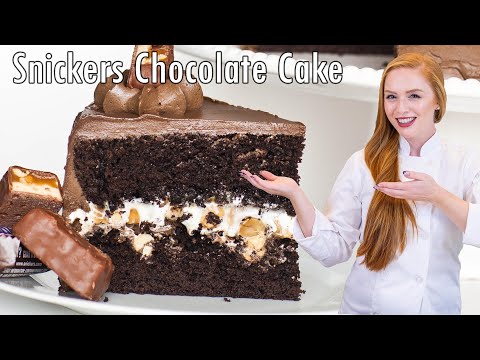 Video: How To Make Snickers Chocolate Cake