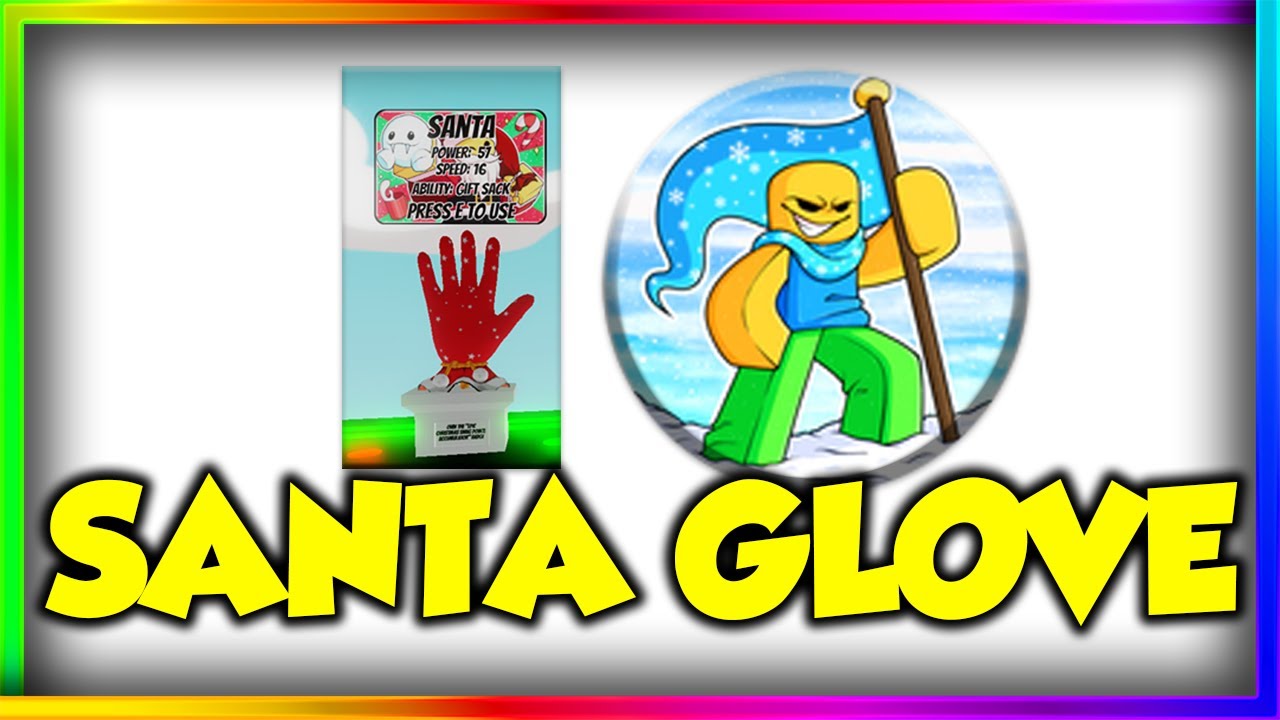 [NOT WORKING] HOW TO GET SANTA GLOVE IN SLAP BATTLES | ROBLOX - YouTube
