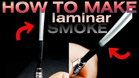 How to make laminar SMOKE FLOW for your Diecast Wind Tunnel | DIY smoke generator