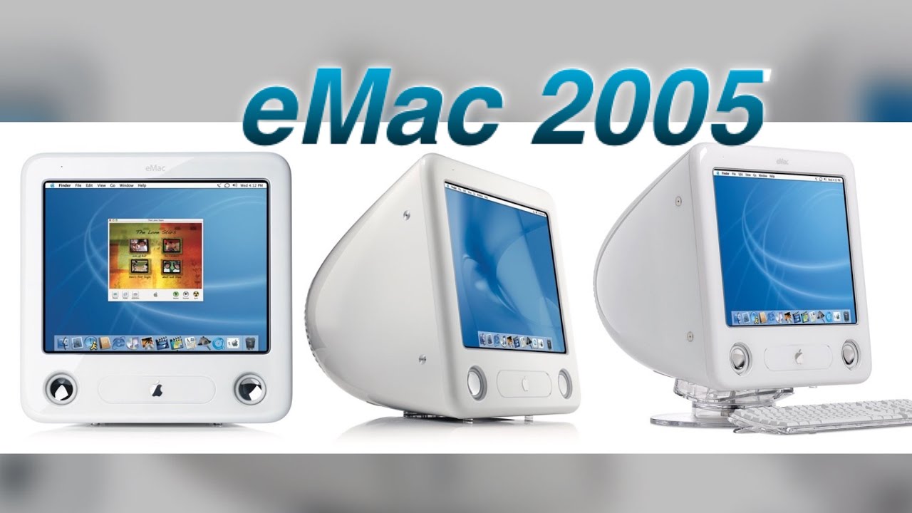 eMac ( eMac 2005 ) The final Production / May 2005 - YouTube
