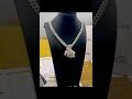 VVS Moissanite Diamond Big Gorilla Pendant $500 Necklace -$2500 Bracelet-$450 #diamondworld #diamond