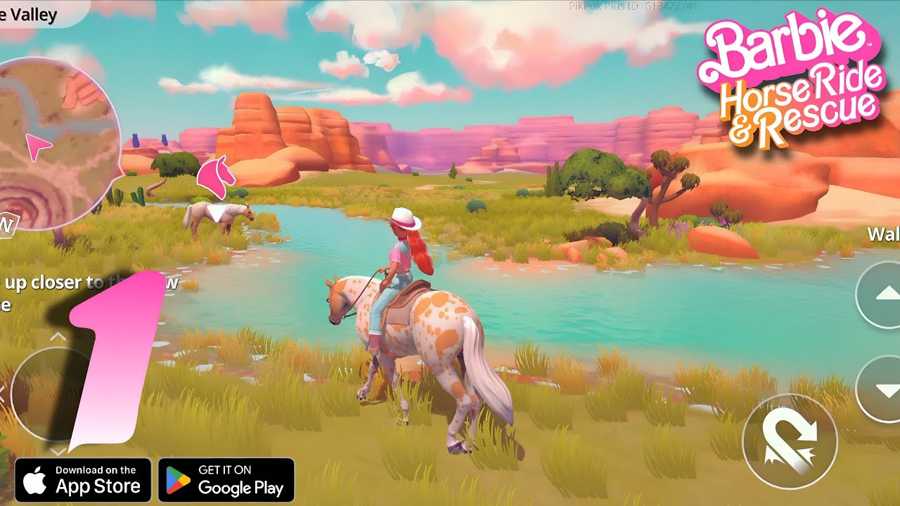Barbie Horse Ride & Rescue (Early Access)Open World Gameplay Walkthrough (Android, iOS)